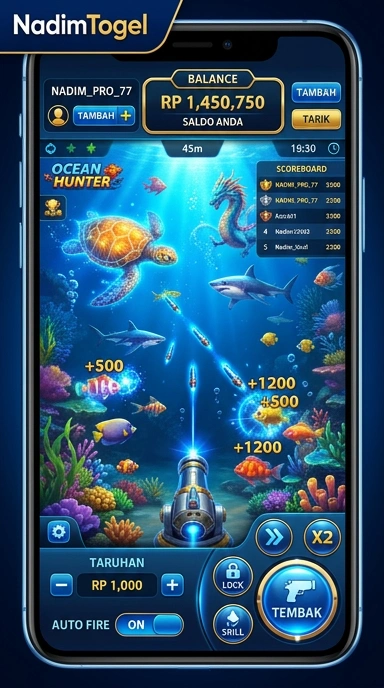 Galeri pratinjau visual nadimtogel build APK resmi terbaru